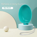 Portable Silicone Dog Drinking Bowl Kettle for Small Breeds