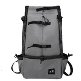 Double Shoulder Nylon Dog Carrier Backpack for Travel and Outdoors