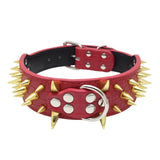 Explosion Proof Rivet Bite Resistant Large Dog Collar