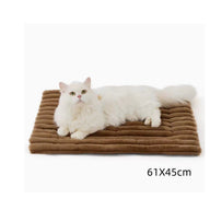 Removable Washable Fabric Closed Cat House Bed Winter Warm Nest