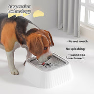 Splash-Resistant Floating Plastic Dog Water Bowl