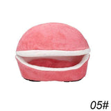Removable Washable Plush Dog Nest Bed 45x32x32cm
