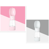 Traveling Transparent Plastic Dog Water Dispenser Fountain