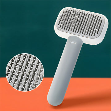 Stainless Steel Dog Grooming Hair Brush Massage Comb