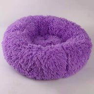 Waterproof Thick Plush Round Dog Kennel Bed in Multiple Colors & Sizes