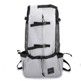 Double Shoulder Nylon Dog Carrier Backpack for Travel and Outdoors