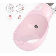 Traveling Transparent Plastic Dog Water Dispenser Fountain