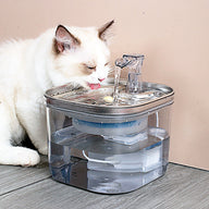 Stainless Steel Automatic Circulation Dog Water Fountain