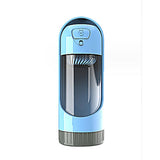 Dog Hanging Water Drinking Cup with Filtered Transparent PP Bowl