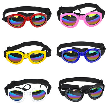 Dog Sunglasses with Big Sun Visor Plastic Frame