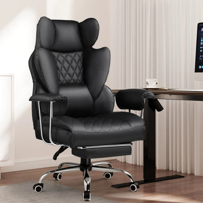 GTPLAYER Gaming chair office chair with pocket spring lumbar support, ergonomic and comfortable wide office computer chair