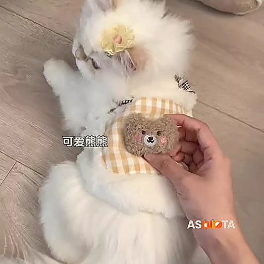 Cat Clothes Autumn And Winter Style Anti-shedding Warm Fleece Clothing