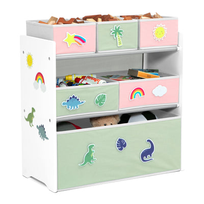 DELTA WOOD MULTIBIN ORGAINIZER TOODLER ACTIVITY
