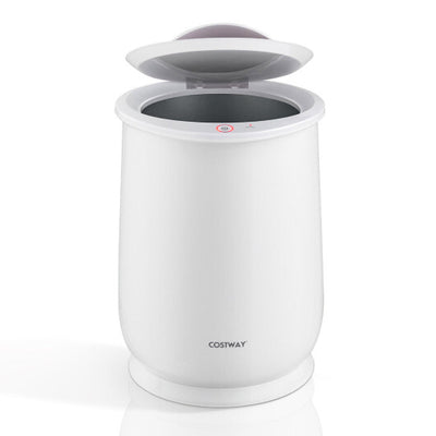 20L Bathroom Towel Warmer with Auto Shut-White - Color: White