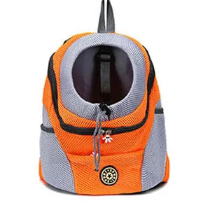 Pet Dog Carrier Bag Portable Travel Backpack Front Bag Outdoor Double Shoulder Mesh Backpack Head Carrying Bags For Cat