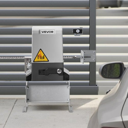 Automatic Gate Opener, 900W Electric Sliding Gate Opener for Doors up to 65.6ft 4409lbs, Chain Drive Rolling Door Motor with Infrared Sensor & 2 Remote Controls, Driveway Gates Opening System