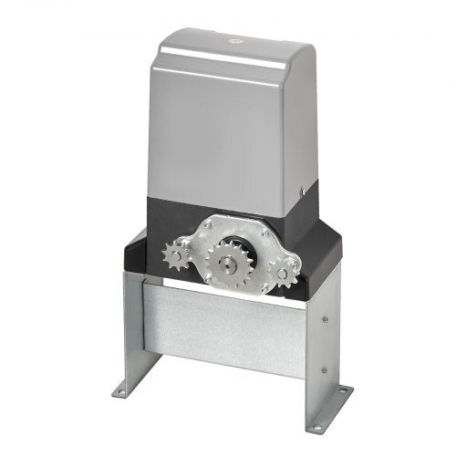 Automatic Gate Opener, 900W Electric Sliding Gate Opener for Doors up to 65.6ft 4409lbs, Chain Drive Rolling Door Motor with Infrared Sensor & 2 Remote Controls, Driveway Gates Opening System