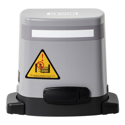 Solar Sliding Gate Opener, 280W Electric Gate Opener for Doors up to 65.6ft 1799lbs, Gear Track Rolling Fence Door Motor with Infrared Sensor & 2 Remote Controls, Driveway Gates Opening System