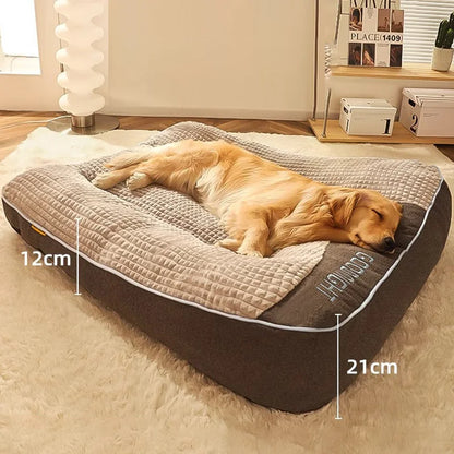 HOOPET Dogs Cats Bed Large Dog Mat Warm Pet Nest Kennel For Small Medium Large Dogs Puppy Kitten Plus Size Sleeping winter