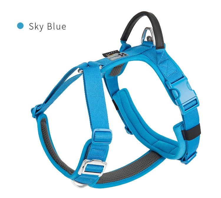 SMALL COMBINATION Pet Harness No Pull Nylon Reflective Dog Harness Adjustable Comfortable Control Walking Running  accessories