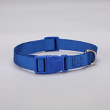 Adjustable Nylon Dog Collar Durable Basic Dog Collar for Small Large Dogs French Bulldog Safety Walking Training Pet Supplies
