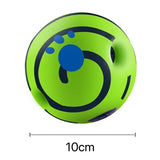 Pet Dog Toy Ball Wobble Wag Giggle Sound-Emitting Glow Ball Interactive Dog Toy Funny Indoor or Outdoor Play Agility Training