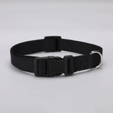 Adjustable Nylon Dog Collar Durable Basic Dog Collar for Small Large Dogs French Bulldog Safety Walking Training Pet Supplies