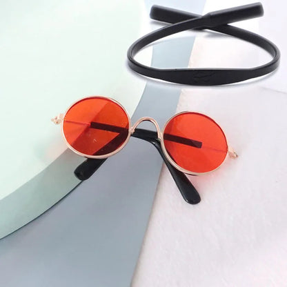 Pet Accessories Cat Glasses Non-slip Kitten Glasses Small Dog Sunglasses Puppy Kitty Cat Sunglasses Cosplay Costume Photos Props