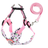 Pet Dog Harness Leash Set Adjustable Puppy Cat Harness Vest French Bulldog Harness Reflective Dog Leash Puppy Harness