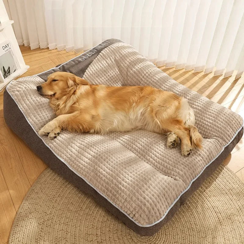 HOOPET Dogs Cats Bed Large Dog Mat Warm Pet Nest Kennel For Small Medium Large Dogs Puppy Kitten Plus Size Sleeping winter