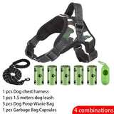 Dog Harness Leash Set Adjustable Pet Chest Strap For Small Medium Dogs Outdoor Dog Walking Chest Strap Pets Supplies