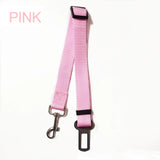 New Dog Car Belt Cat Car Seat Belt Pet Seat Vehicle Dog Harness Lead Clip Safety Lever Traction Dog Collars GXQ05