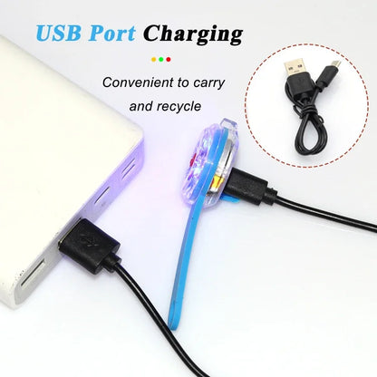 LED Pet Dog Cat Collar Pendant Night Safety Cat Luminous Light IPX7 Waterproof Flashing Harness with Light for Dog Accessories