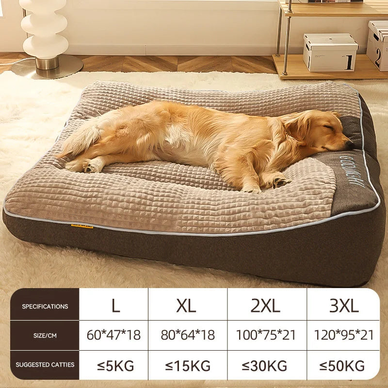 HOOPET Dogs Cats Bed Large Dog Mat Warm Pet Nest Kennel For Small Medium Large Dogs Puppy Kitten Plus Size Sleeping winter