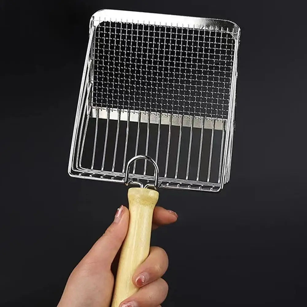 Dog Cat Clean Feces Supplies Stainless steel shovel Cat Litter Scoop Reduces Dust Metal Long Handle Scoop Pet Cleanning Tools ﻿