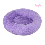 Super Soft Pet Cat Bed Plush Full Size Washable Calm Bed Donut Bed Comfortable Sleeping Artifact Suitable For Winter