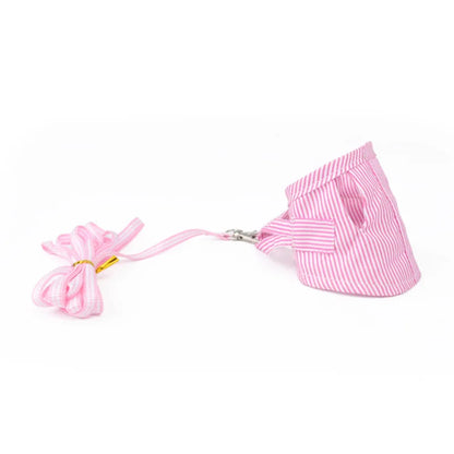 Guinea Pig Harness Vest Leash Set for Small Pet Hamster Ferret Chinchilla Bunny Puppy Mesh Chest Strap Pet Supplies