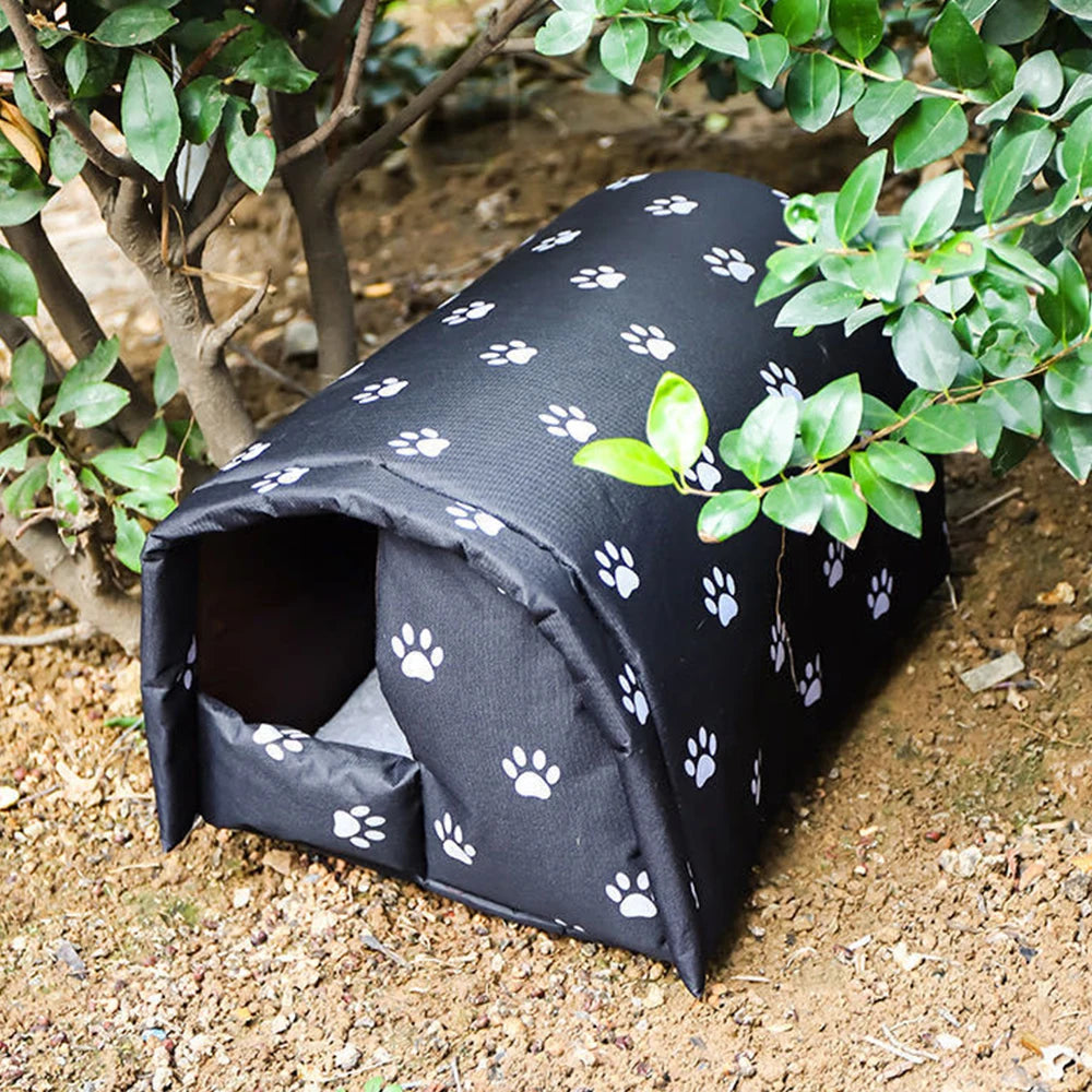 Winter Outdoor Cats House Washable Wide Applications Pet House for Pet Indoor House Shelter Keep Warm