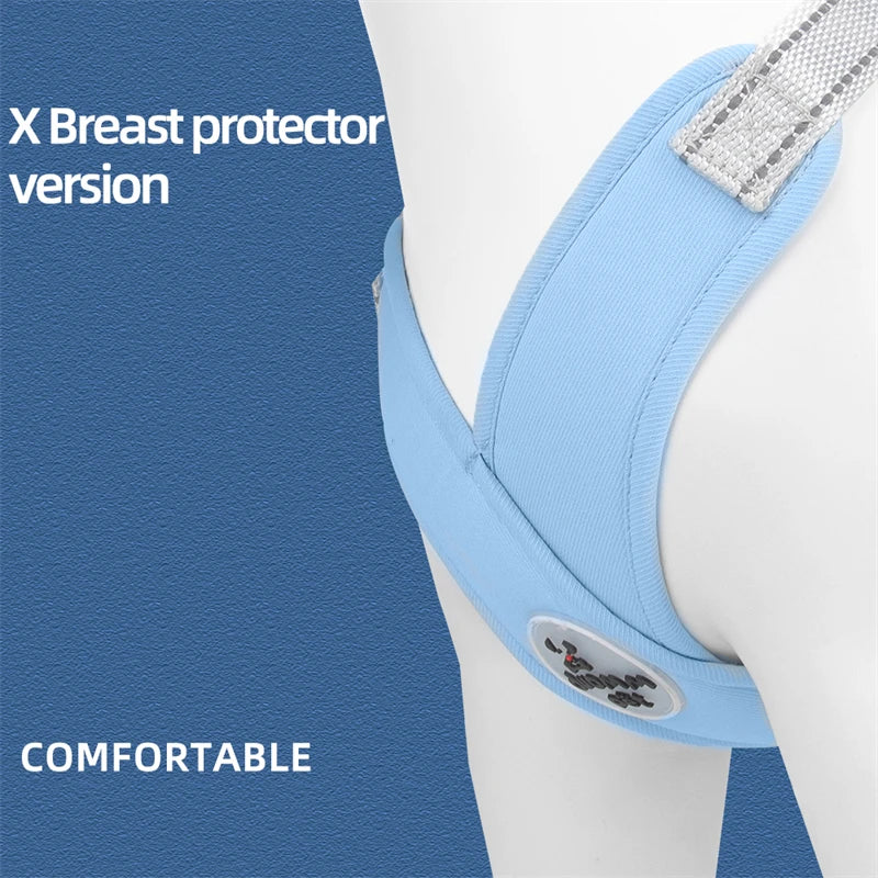 Dog Harness Leash Set Breathable Pet Chest Strap Reflective French Bulldog Vest Harness for Small Medium Dogs Puppy Collar Yorks