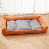 Oxford Cloth Waterproof Large Dog Bed Waterproof Dog Bed for Small/Medium/ Large Dogs Winter Cat Bed Soft Sleeping Pet Mat