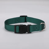 Adjustable Nylon Dog Collar Durable Basic Dog Collar for Small Large Dogs French Bulldog Safety Walking Training Pet Supplies
