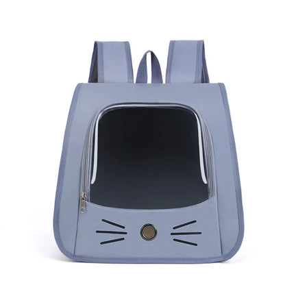 Pet Cat Carrier Bag Cat Backpack Outdoor Breathable Portable Shoulders Bag for Cats Small Dogs Transport Carrier