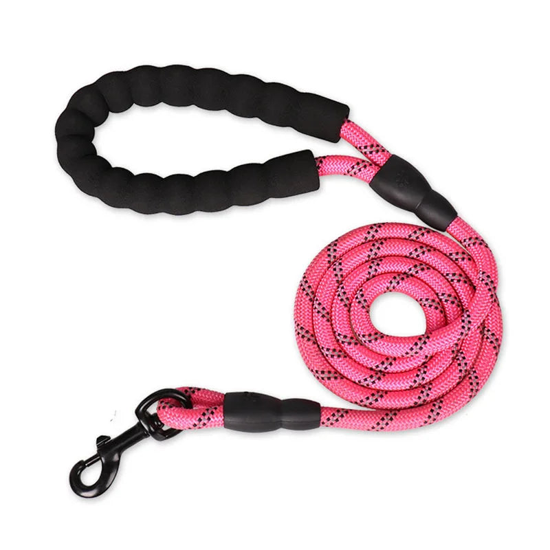1.5m Pet Leash with Reflective & Comfortable Padded Handle for Small, Medium and Large Dogs