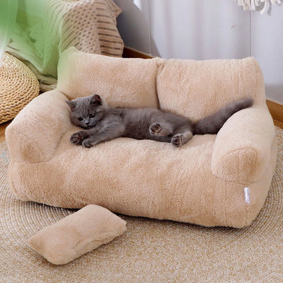 1PC Pet Cat Sofa Detachable Washable All-Season Universal Dog-Friendly Soft Comfortable Couch for Cats And Dogs