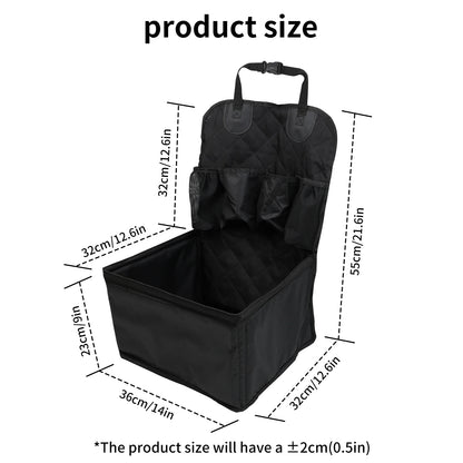 Car Dog Seat Oxford Cloth Pet Dog Mat, Front Passenger Car Pet Mat, Cat and Dog Seat Mat, Stain-Resistant and Washable Pet Mat