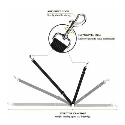 Adjustable Cat Dog Safety Belt Pet Car Seat Belt Lead Leash for Dogs Puppy Seatbelt Travel Clip Pet Car Supplies Dog Accessories