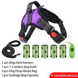 Dog Harness Leash Set Adjustable Pet Chest Strap For Small Medium Dogs Outdoor Dog Walking Chest Strap Pets Supplies