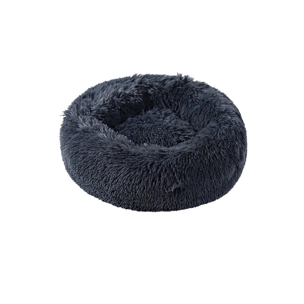 Winter Thicken Pet Nest Plush Warm Pet Nest for Samll Dogs Cats Round Cat Nest Dog Bed Kitten Puppy House Pet Supplies 40CM
