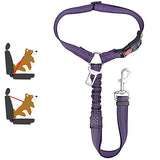 New Solid Two-in-one Pet Car Seat Belt Dog Harness Leash BackSeat Safety Belt Adjustable for Kitten Dogs Collar Pet Accessories