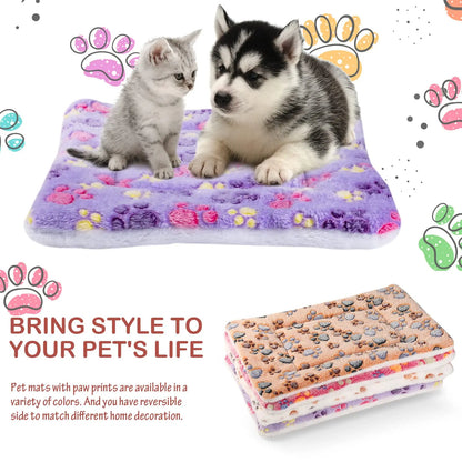 Pet Sleeping Mat Dog Bed Cat Litter Puppy Bed Dog Sofa Lovely Mattress Cushion for Small Large Dog Washable Blanket For Winter